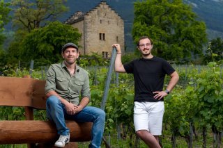 Les deux candidats du Parti socialiste de Noble-Contrée.